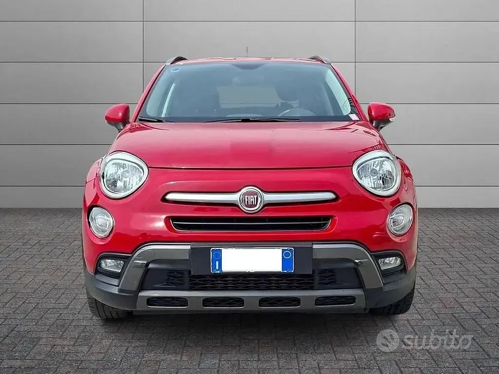 Usata Fiat 500X Cross 140 CV (102 kW) 2018 Rosso SUV
