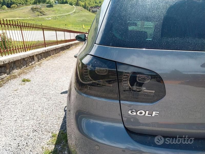 Usata VW Golf VI 122 CV (89 kW) 2010 Grigio Utilitaria