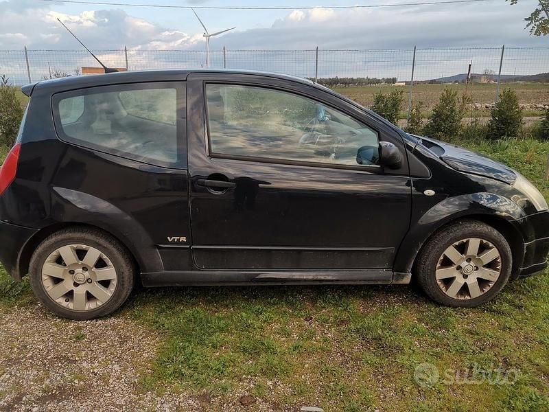 Usata Citroën C2 VTR Sport 73 CV (53 kW) 2007 Nero Utilitaria