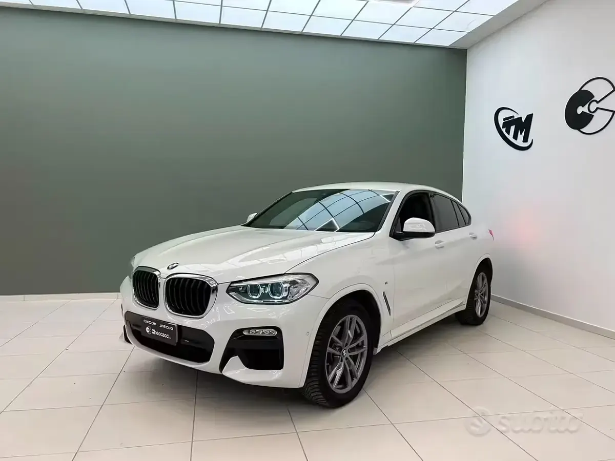 Usata BMW X4 M Sport 252 CV (185 kW) 2020 Bianco SUV