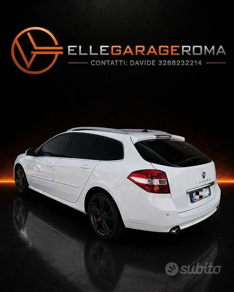 Usata Renault Laguna III 150 CV (110 kW) 2011 Bianco Station wagon
