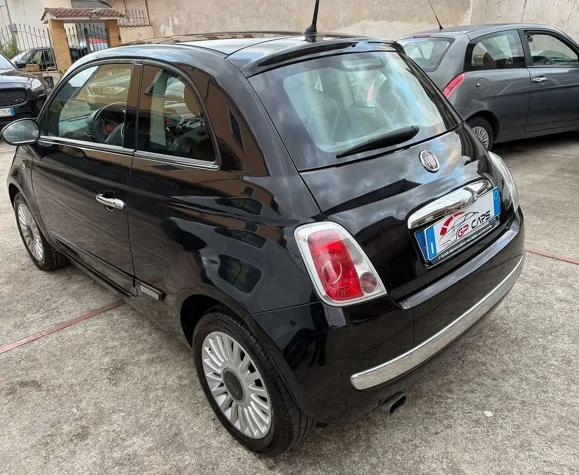 Usata Fiat 500 Lounge 69 CV (50 kW) 2013 Nero Utilitaria