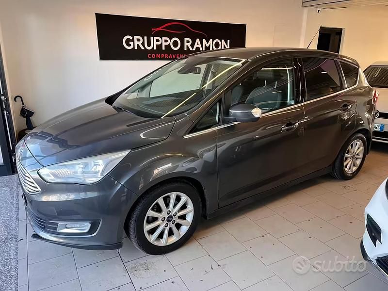 Usata Ford C-MAX Titanium X 120 CV (88 kW) 2017 Nero Monovolume