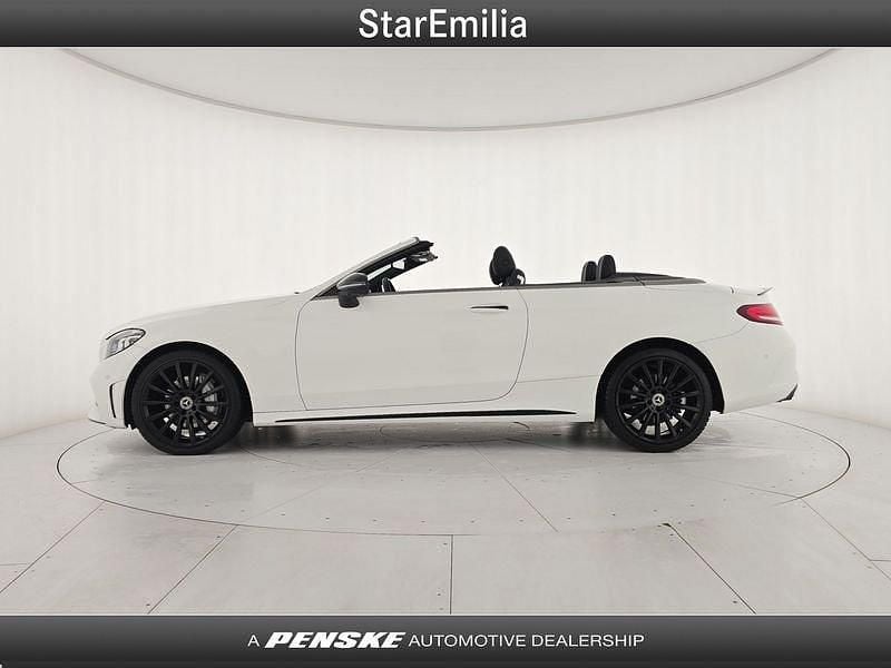 Usata Mercedes C220 Premium Plus 194 CV (142 kW) 2023 Bianco Cabrio
