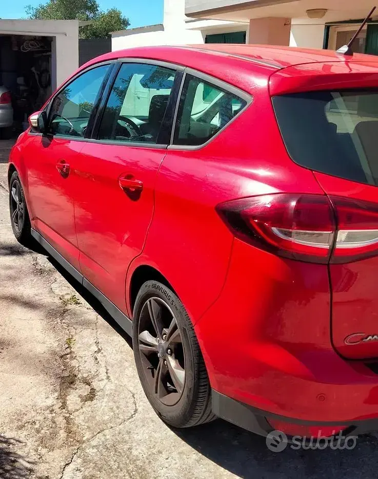 Usata Ford C-MAX Business Edition 120 CV (88 kW) 2018 Rosso Monovolume