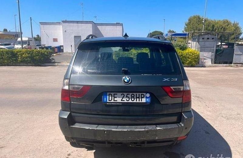 Usata BMW X3 150 CV (110 kW) 2006 Verde SUV