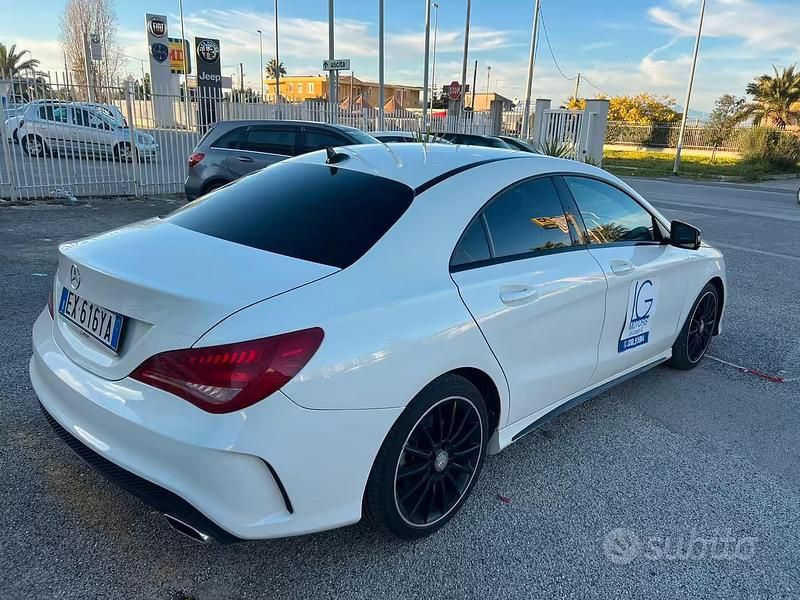 Usata Mercedes CLA220 AMG 170 CV (125 kW) 2014 Bianco Berlina