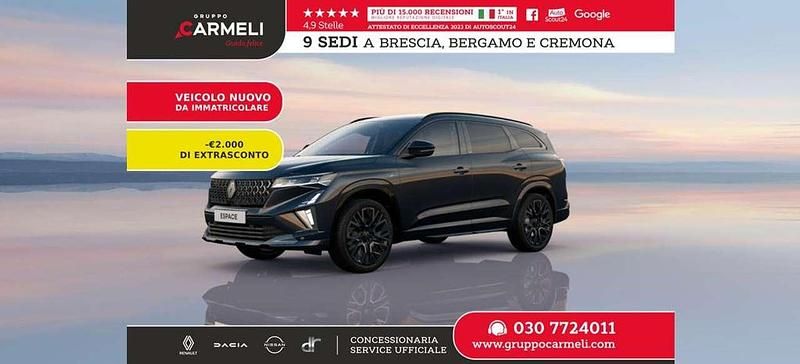 Nero etoile Nuova 2025 Renault Espace Esprit Alpine SUV | 43.800 € (Buon prezzo) - Immagine 1/4
