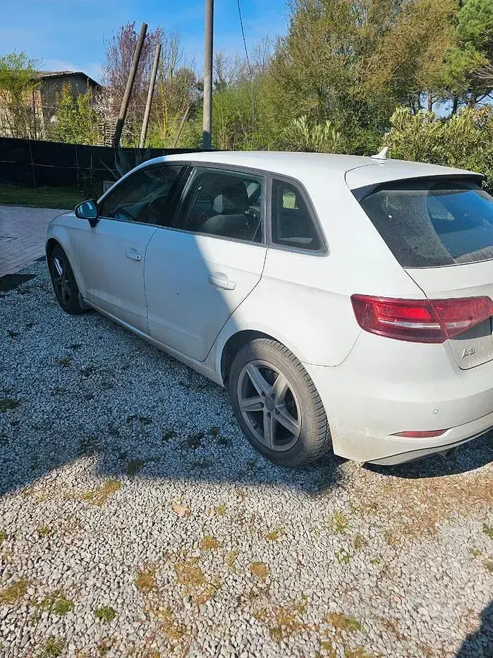 Usata Audi A3 Ambiente 116 CV (85 kW) 2017 Bianco Berlina