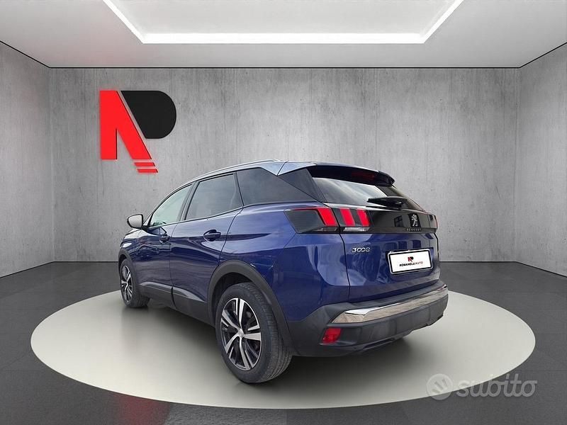 Usata Peugeot 3008 Allure 130 CV (95 kW) 2019 Blu SUV
