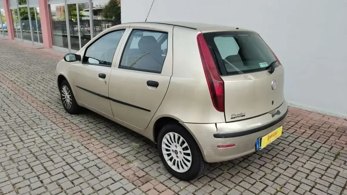 Usata Fiat Punto Active 60 CV (44 kW) 2009 Grigio Utilitaria