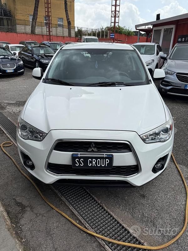Begagnad Mitsubishi ASX Invite 116 HK (85 kW) 2015 Vit SUV