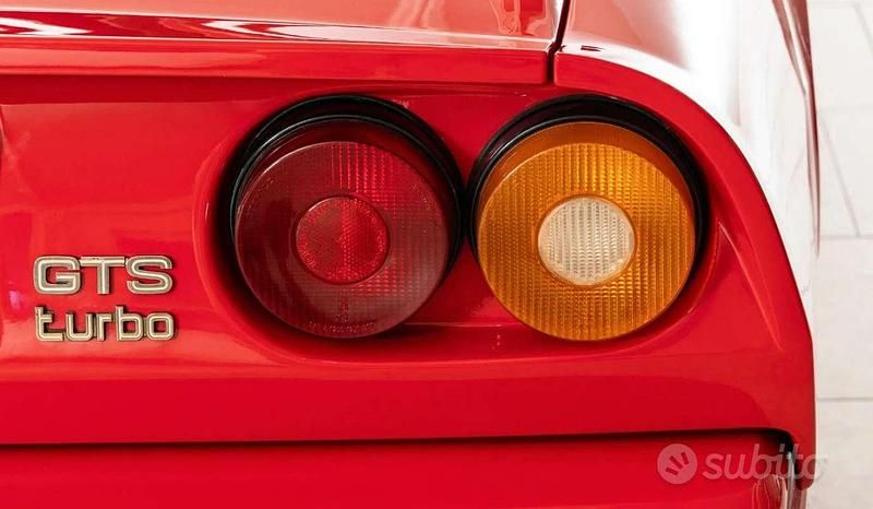 Usata Ferrari 208 254 CV (186 kW) 1986 Rosso Coupé