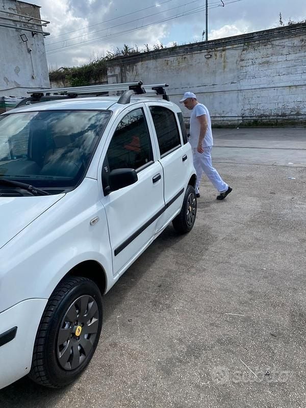 Usata Fiat Panda 4x4 2005 Bianco Utilitaria