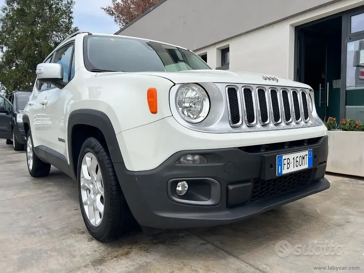 Usata Jeep Renegade Limited 120 CV (88 kW) 2015 Bianco SUV