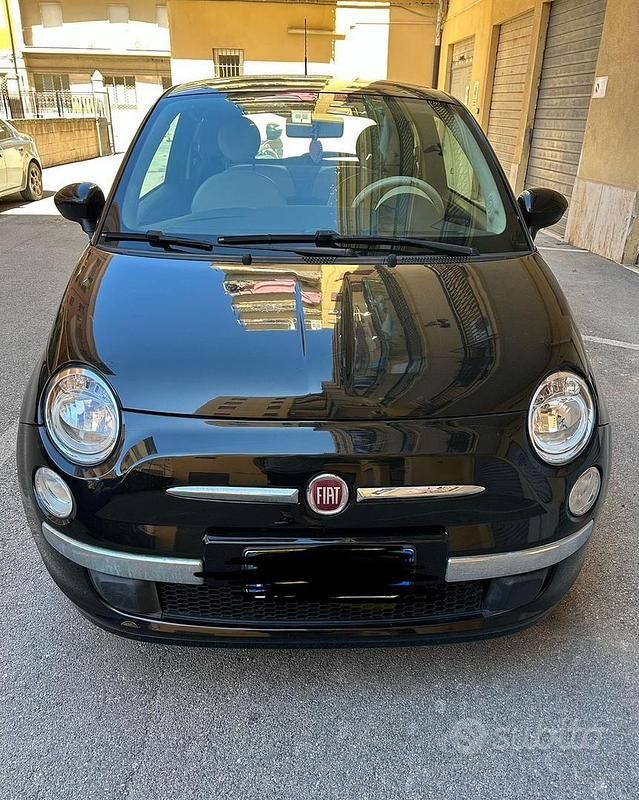 Usata Fiat 500 69 CV (50 kW) 2009 Nero Berlina