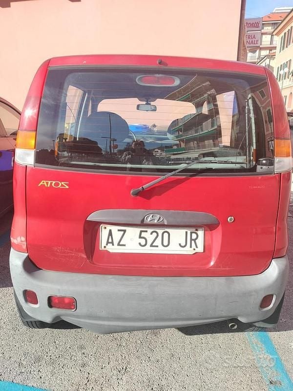Usata Hyundai Atos 1999 Rosso Utilitaria