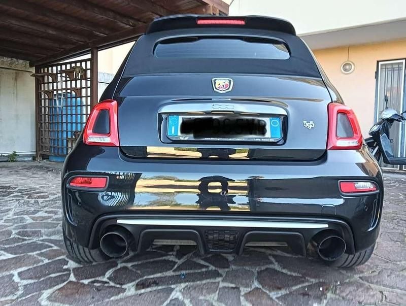 Usata Abarth 595C Turismo 159 CV (116 kW) 2013 Nero Cabrio