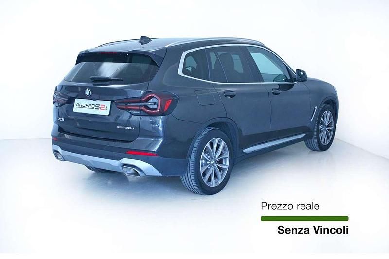 Usata BMW X3 190 CV (139 kW) 2022 Grigio SUV