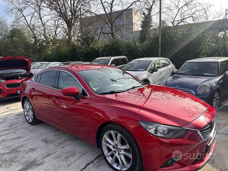 Usata Mazda 6 Exceed 175 CV (128 kW) 2014 Rosso Berlina