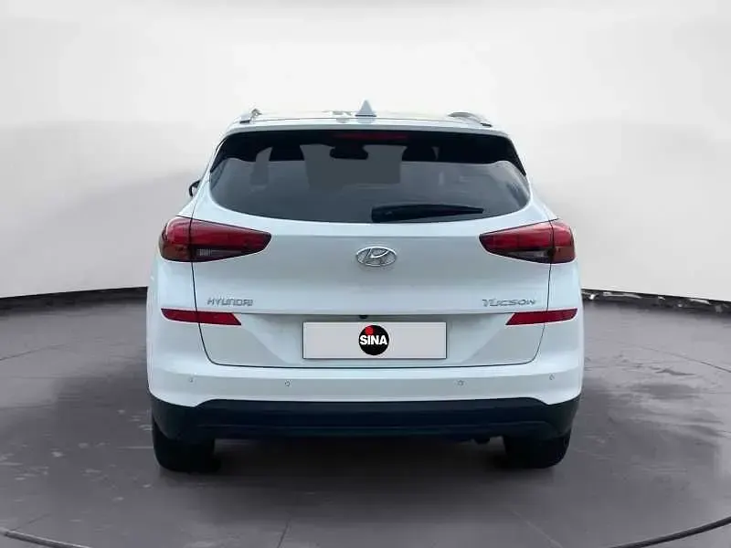 Usata Hyundai Tucson 132 CV (97 kW) 2018 Bianco SUV