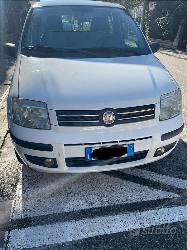 Usata Fiat Panda 77 CV (56 kW) 2009 Bianco Utilitaria