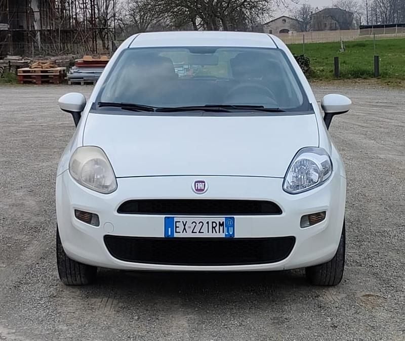 Usata Fiat Punto Lounge 77 CV (56 kW) 2015 Bianco Utilitaria