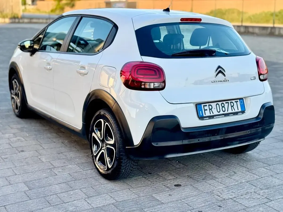 Usata Citroën C3 Shine 75 CV (55 kW) 2018 Bianco Utilitaria