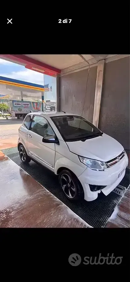Usata Aixam City 2017 Bianco Utilitaria