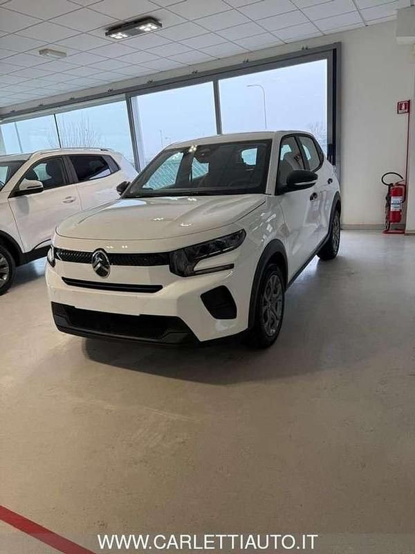 Nuova Citroën C3 PureTech 101 CV (74 kW) 2025 Bianco Utilitaria