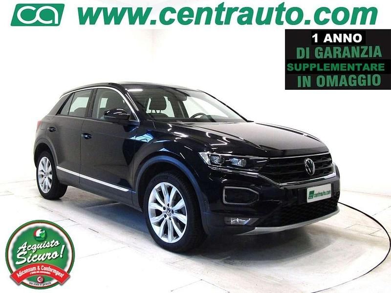 Usata VW T-Roc Advance 150 CV (110 kW) 2021 Nero SUV