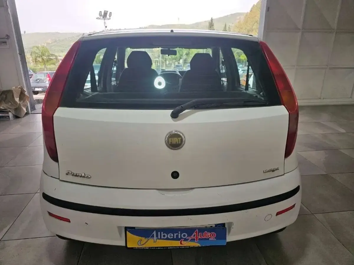 Usata Fiat Punto Active 69 CV (50 kW) 2004 Bianco Utilitaria