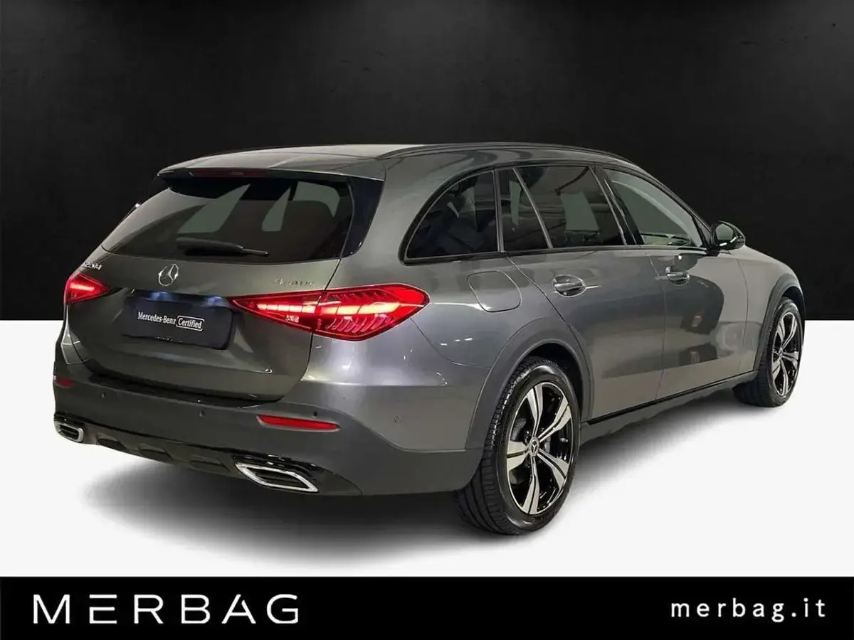 Usata Mercedes C220 Advanced Plus 200 CV (147 kW) 2024 Grigio Station wagon
