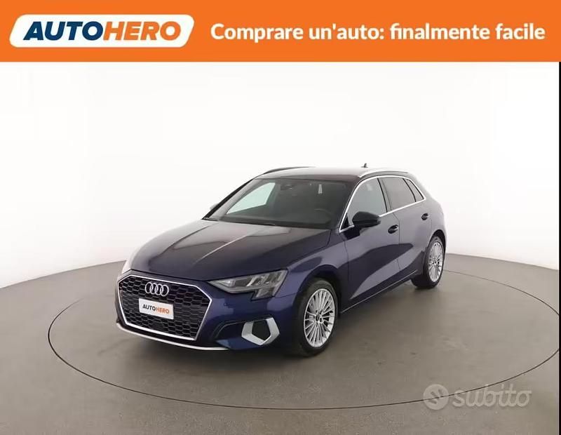 Usata Audi A3 Advanced 2023 Blu Berlina