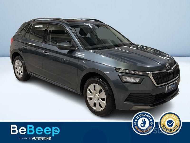 Usata Skoda Kamiq Ambition 95 CV (69 kW) 2023 Grigio scuro metallizzato SUV