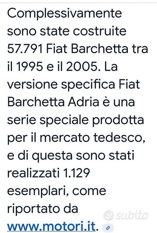 Usata Fiat Barchetta 131 CV (96 kW) 2005 Nero Cabrio