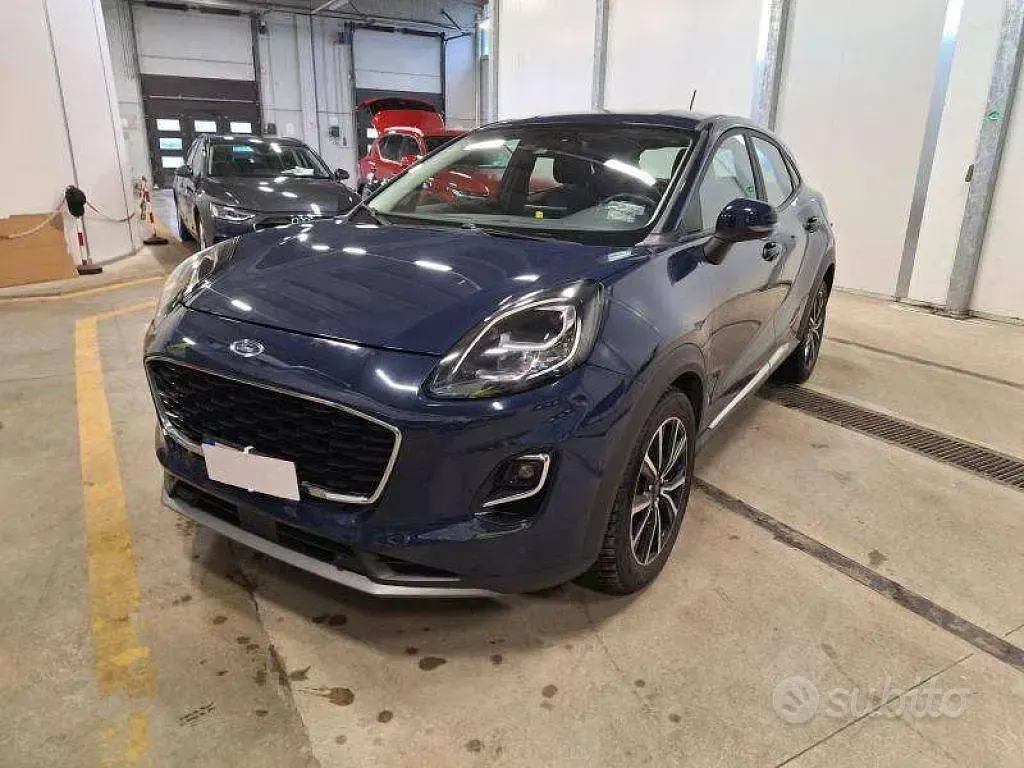 Usata Ford Puma Titanium S 125 CV (91 kW) 2020 Blu/azzurro SUV