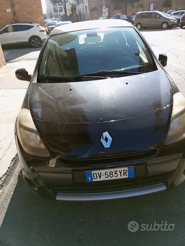Usata Renault Clio 58 CV (42 kW) 2009 Nero Utilitaria