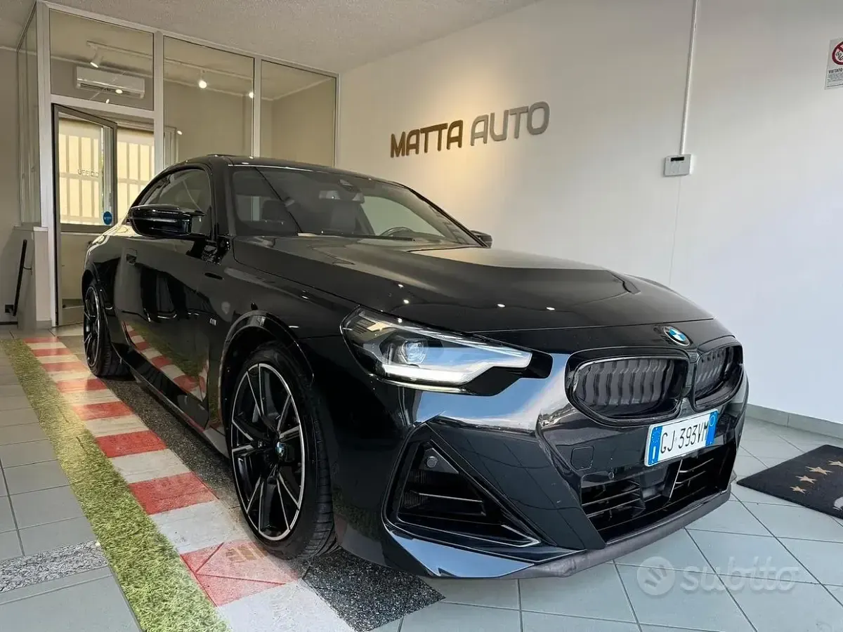 Usata BMW M240i M Sport 374 CV (275 kW) 2022 Nero Coupé