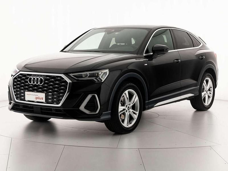 0e nero mito metallizzato Usata 2025 Audi Q3 Sportback S-Line SUV | 42.900 € (Buon prezzo) - Immagine 1/4