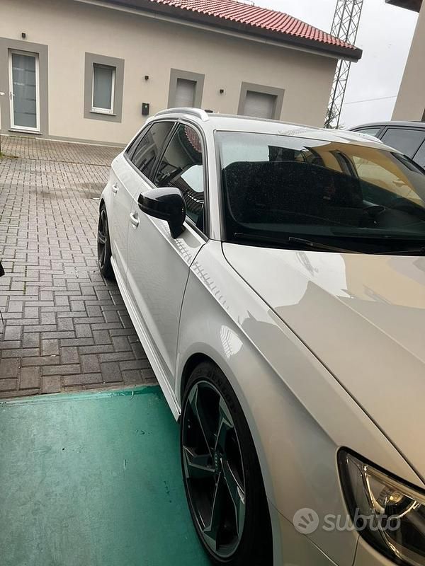 Usata Audi A3 2017 Bianco Berlina