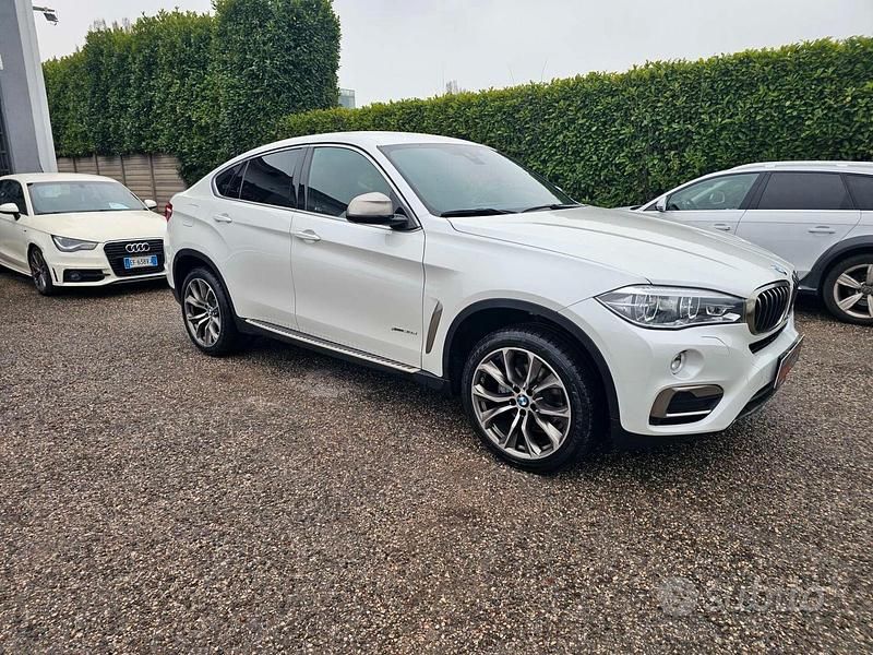 Usata BMW X6 M Sport 249 CV (183 kW) 2019 Bianco SUV