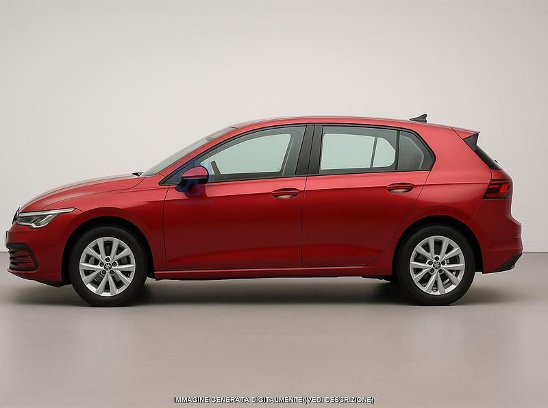 Begagnad VW Golf VIII Move 150 HK (110 kW) 2024 Röd Halvkombi