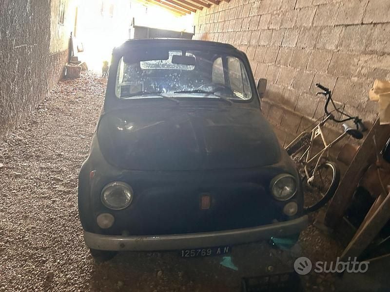 Blu Usata 1960 Fiat 500 Due volumi | 1300 € - Immagine 1/4
