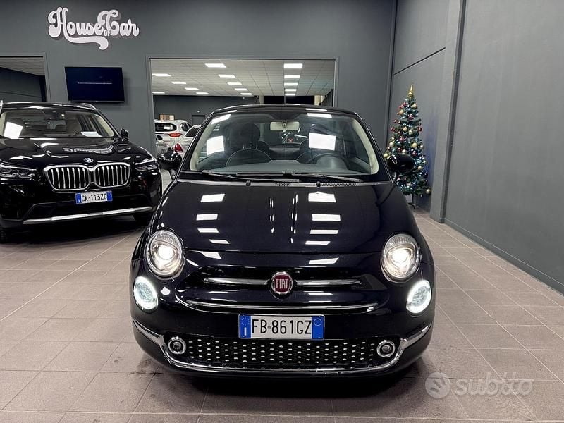 Usata Fiat 500 Lounge 69 CV (50 kW) 2016 Nero Berlina