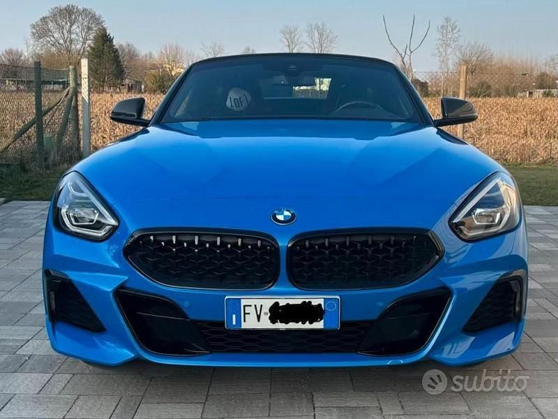 Usata BMW Z4 Comfort Edition 2019 Blu Cabrio