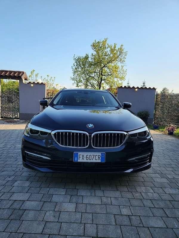 Usata BMW 530 M Sport 265 CV (194 kW) 2019 Blu/azzurro Station wagon