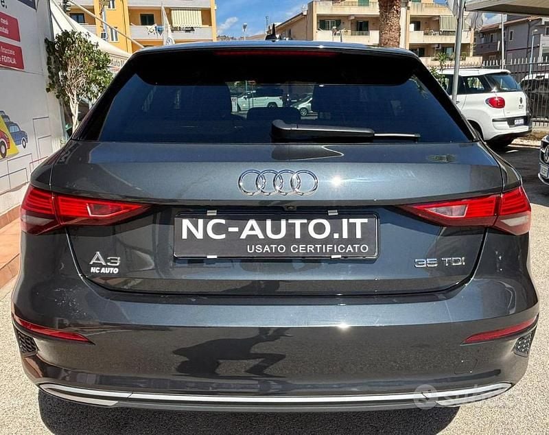 Usata Audi A3 Advanced 149 CV (109 kW) 2022 Grigio Berlina