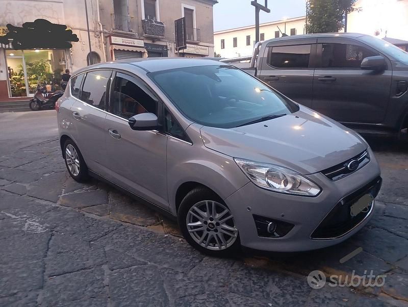 Grigio Usata 2013 Ford C-MAX Titanium Monovolume | 8000 € (Cara) - Immagine 1/4