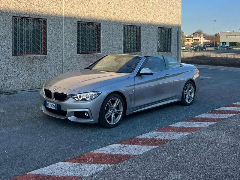 Usata BMW 430 Cabriolet M Sport 258 CV (189 kW) 2016 Glacier silver metallic Cabrio